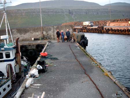 Færøerne 049 Sandoy havnen