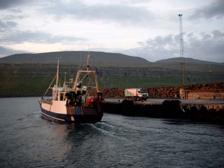 Færøerne 056 Sandoy Havn
