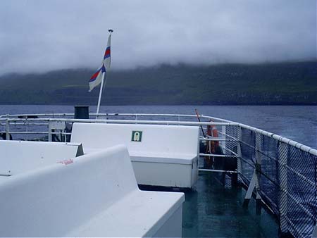Færøerne 216 Færgen til Skopun
