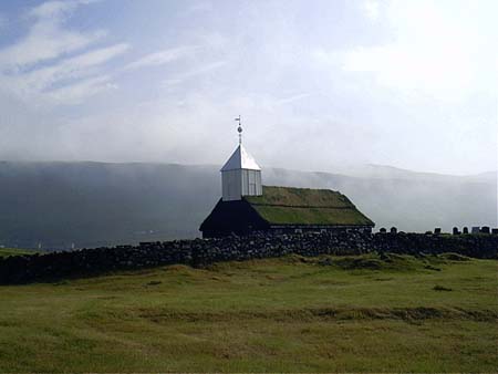 Færøerne 232 Sandoy kirke