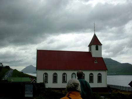 Færøerne 407  Kunoy kirke
