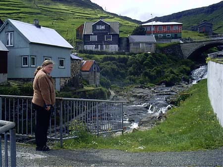 Færøerne 594 Streymoy  Haldarsvik