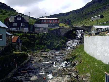 Færøerne 596 Streymoy Haldarsvik