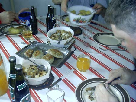 Færøerne 609 Dániels middagsmad