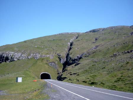 Færøerne 630 Tunnel mod Streymoy