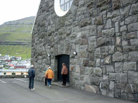 Færøerne 712  Bordoy Klaksvik kirke